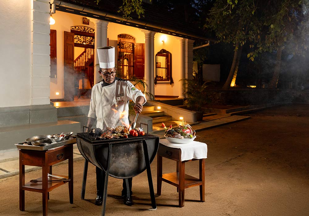 BBQ dining