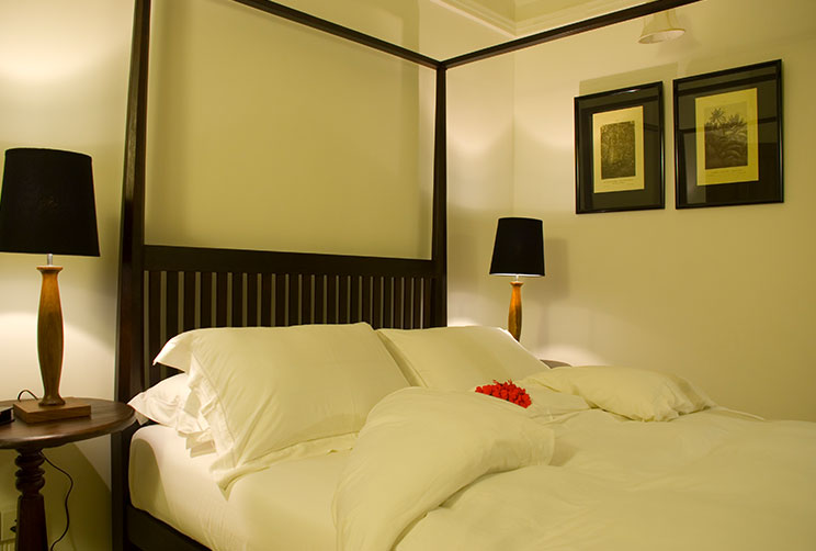 Interior view of the bedroom