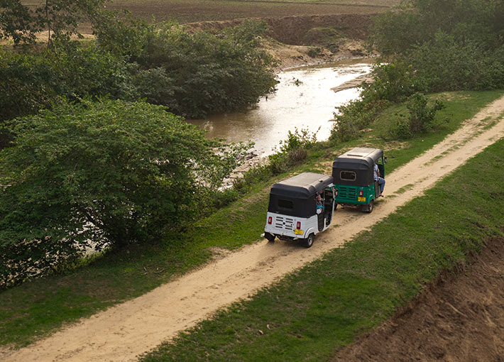 Tuk Tuk Safari to Rottaikulam