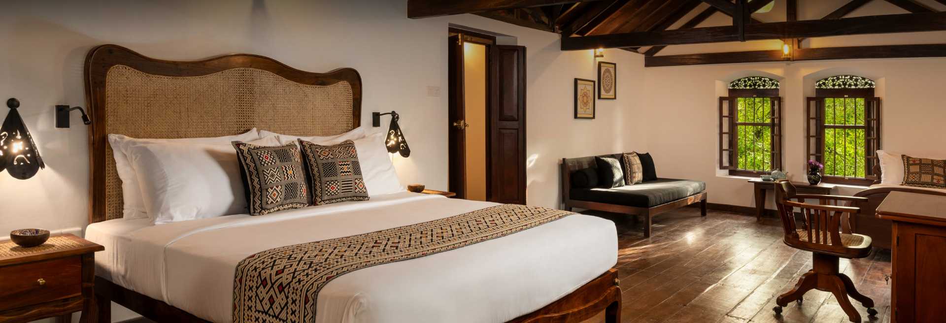 Jetwing-Galle-Heritage-accommodation Attic Suite 