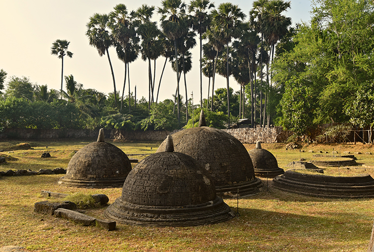 stone stupas