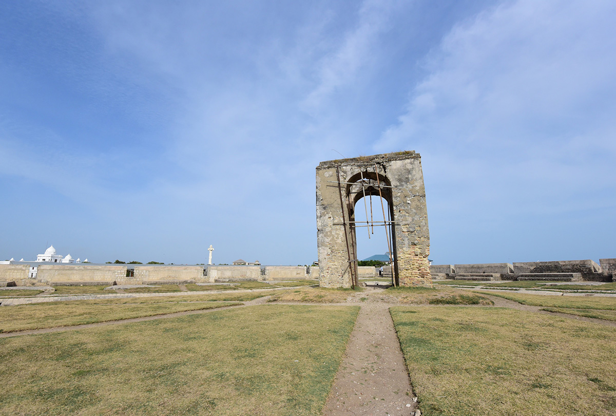 Fort entrance