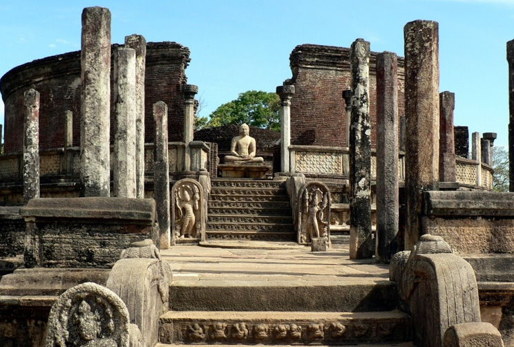 archaeological ruins of Polonnaruwa