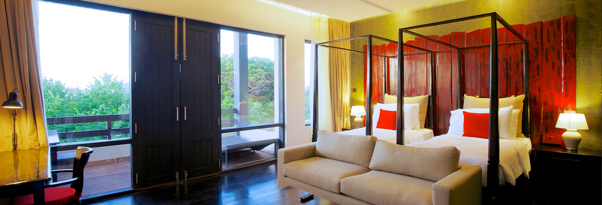 Yala national park luxury bed room accommodation